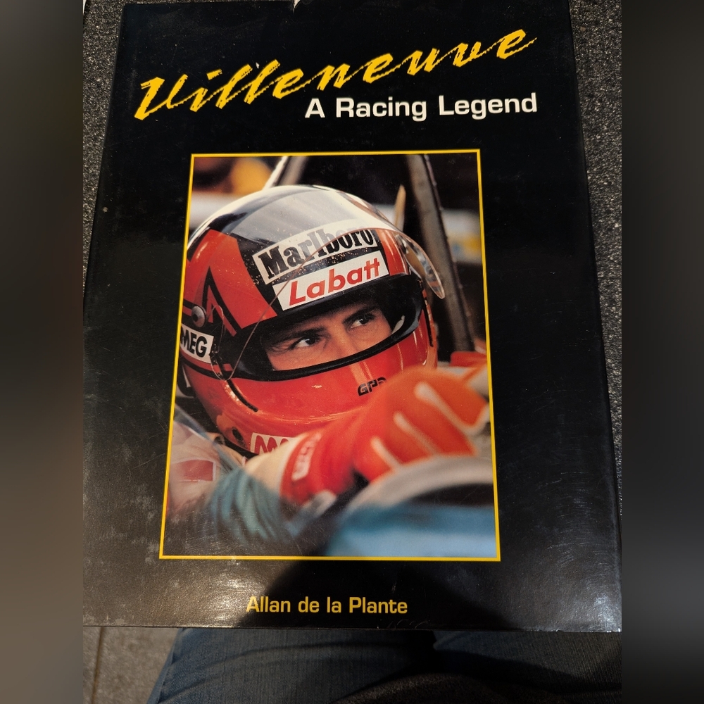 Formula 1 Gilles Villeneuve Book